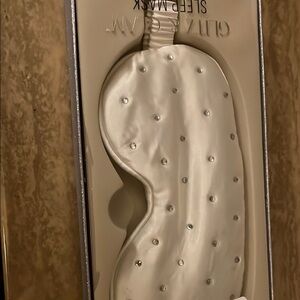 White Glitz & Glam Sleep Mask
